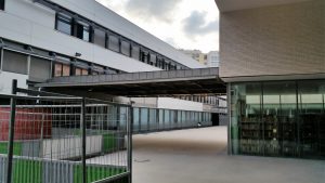 première cour du lycée Chennevière Malezieux