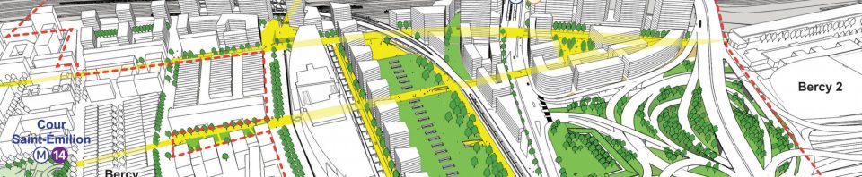 Projection du projet proposé sur le journal du projet soumis à l'enquête publique en novembre 2016