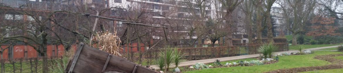 Parc de Bercy, modèle d'urbanisme créé sous les années Chirac - janvier 2017