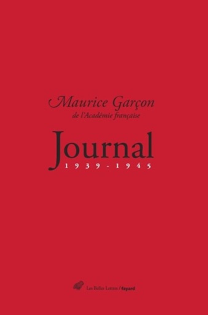 L'extrait du journal de Maurice Garçon consacré au rassemblement national de... 1941